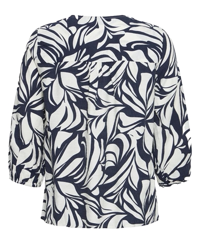 Fransa - FRAriana Bluse 6 - Floral Reverie Navy